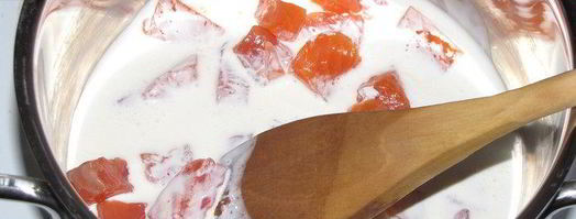 мусс из копченого лосося. Шаг 2