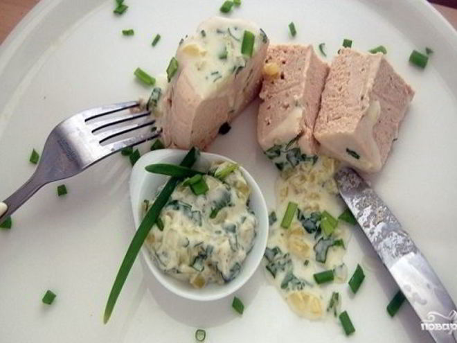 Рецепт мусса из курицы