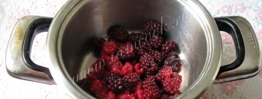 мусс из малины и ежевики. Шаг 3