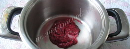 мусс из малины и ежевики. Шаг 7