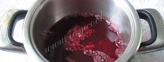 мусс из малины и ежевики. Шаг 8