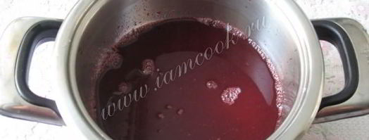 мусс из малины и ежевики. Шаг 9