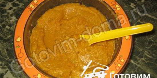 Мусс из моркови и кабачков