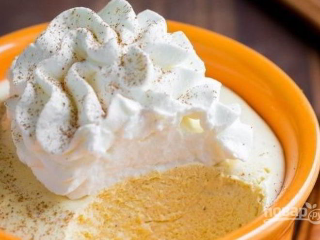 Рецепт мусса из тыквы