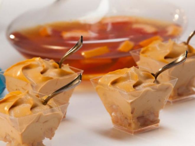 Рецепт мусса из вареной сгущенки с китайской грушей