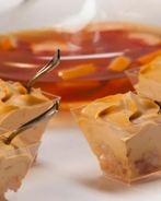 Мусс из вареной сгущенки с китайской грушей