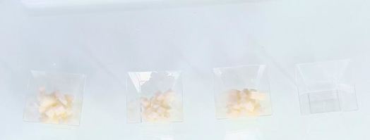 мусс из вареной сгущенки с китайской грушей. Шаг 3