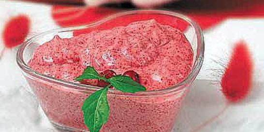 Мусс клюквенный