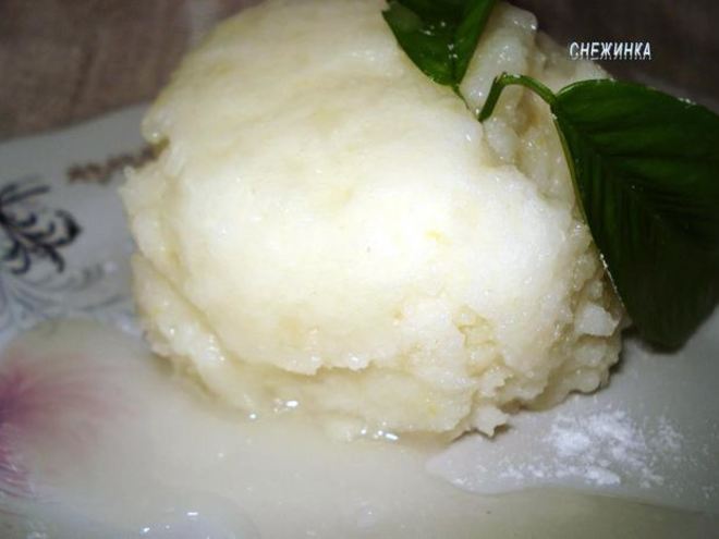 Рецепт мусса лимонного