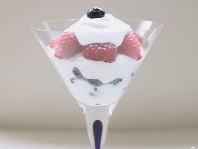 Рецепт мусса молочного