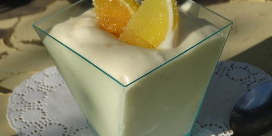 Мусс-мороженое из пудинга