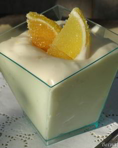 Мусс-мороженое из пудинга