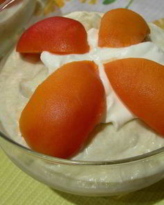 Нежный мусс из ревеня