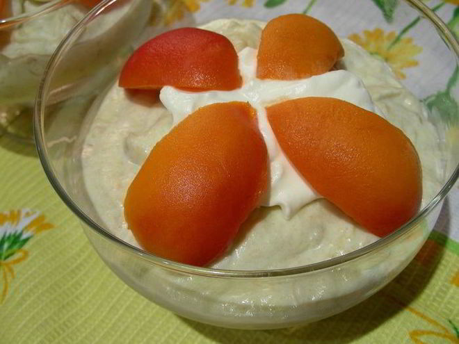 Рецепт нежного мусса из ревеня