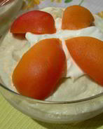 Нежный мусс из ревеня