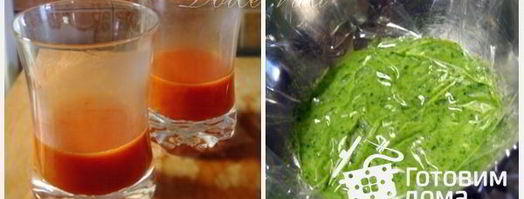 праздничная закуска капрезе-мусс. Шаг 6