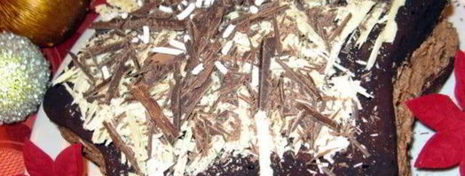 рождественская звезда с шоколадным муссом. Шаг 9