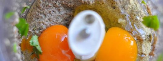 рыбные рулетики с грибным муссом. Шаг 3