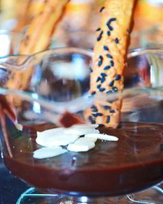 Шоколадно-апельсиновый мусс