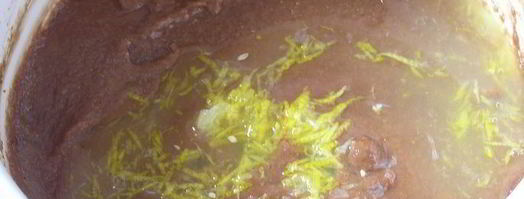 шоколадно-манный мусс. Шаг 2