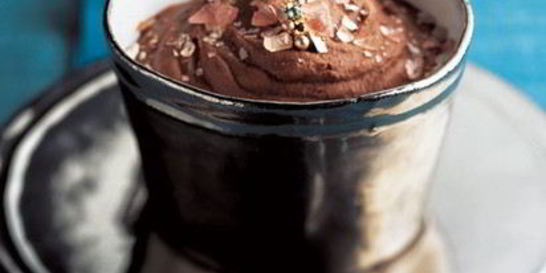 Шоколадно-ванильный мусс