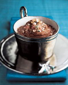 Шоколадно-ванильный мусс