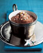 Шоколадно-ванильный мусс