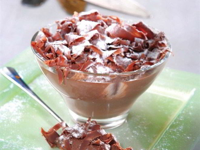 Рецепт шоколадного мусса с оливковым маслом и бренди