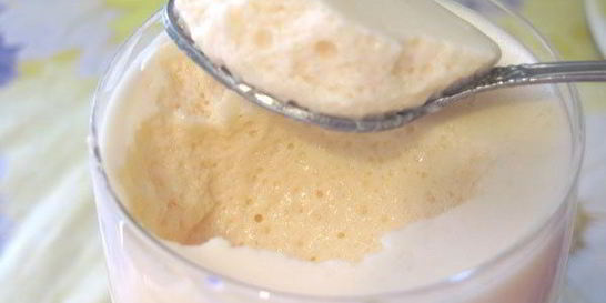 Сметанный мусс с ягодами