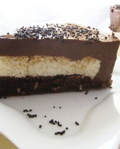 Торт-мусс Кокос в шоколаде