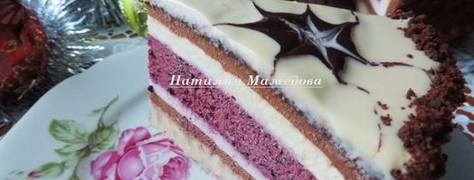 торт-мусс новогодняя фантазия. Шаг 20