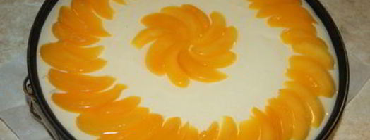 торт-мусс с персиками. Шаг 11