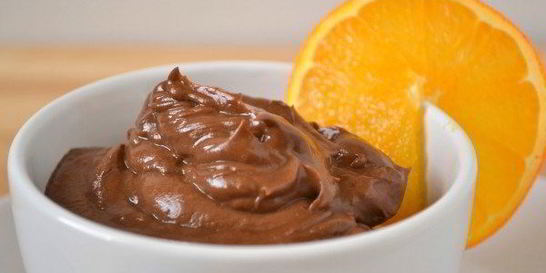 Цитрусовый шоколадный мусс