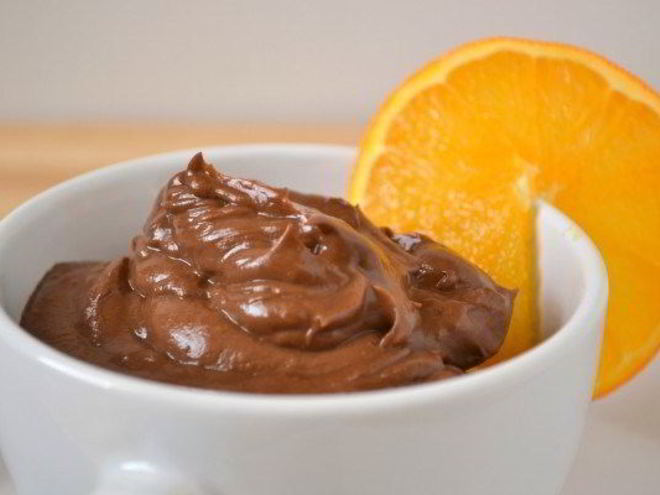 Рецепт цитрусового шоколадного мусса