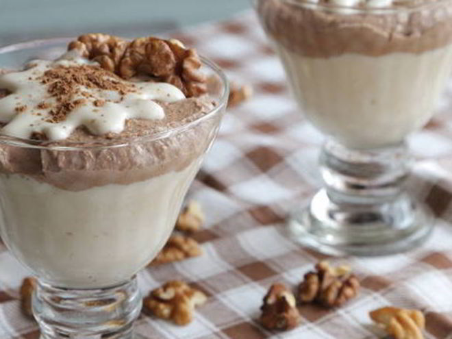 Рецепт творожно-бананового мусс