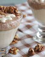 Творожно-банановый мусс