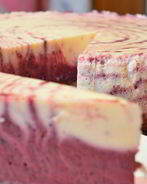 Творожно-черничный муссовый торт