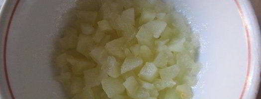 творожный десерт с яблочным муссом. Шаг 3