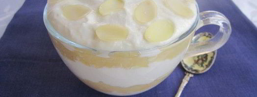 творожный десерт с яблочным муссом. Шаг 4