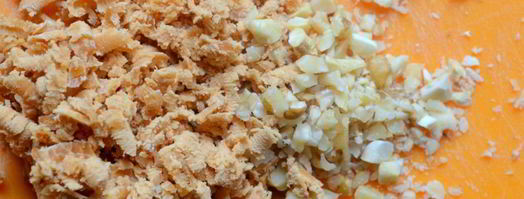 творожный мусс с ананасом и карамельными нотами. Шаг 3