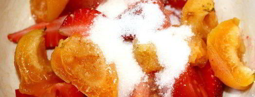 винное желе с нежным рисовым муссом и томатно-ягодным соусом. Шаг 2