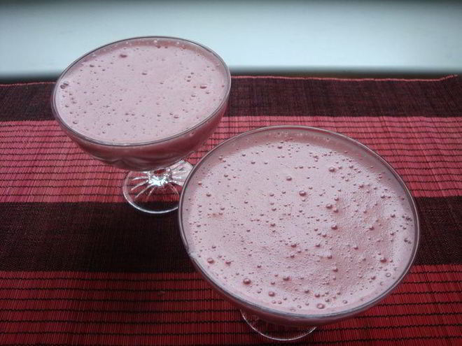 Рецепт ягодного мусса