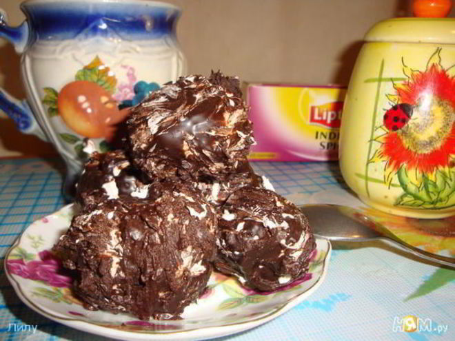 Рецепт нуги в шоколаде