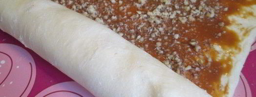 ореховый кранц с вареной сгущенкой. Шаг 3