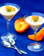 Панна-котта с хурмой