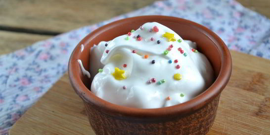 Белая глазурь для кулича