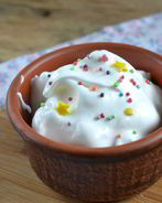 Белая глазурь для кулича