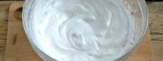 белая глазурь для кулича. Шаг 4