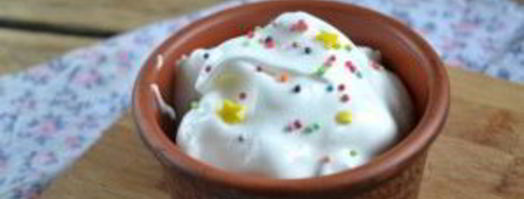 белая глазурь для кулича. Шаг 5