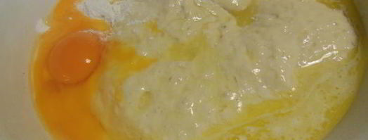 двуцветный кулич. Шаг 2